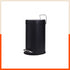 Bathla Accord Black Step Dustbin for Home, Office & Kitchen - 5 Litres | Heavy-Duty Step Bin with Foot Pedal | Durable & Hands-Free Waste Bin